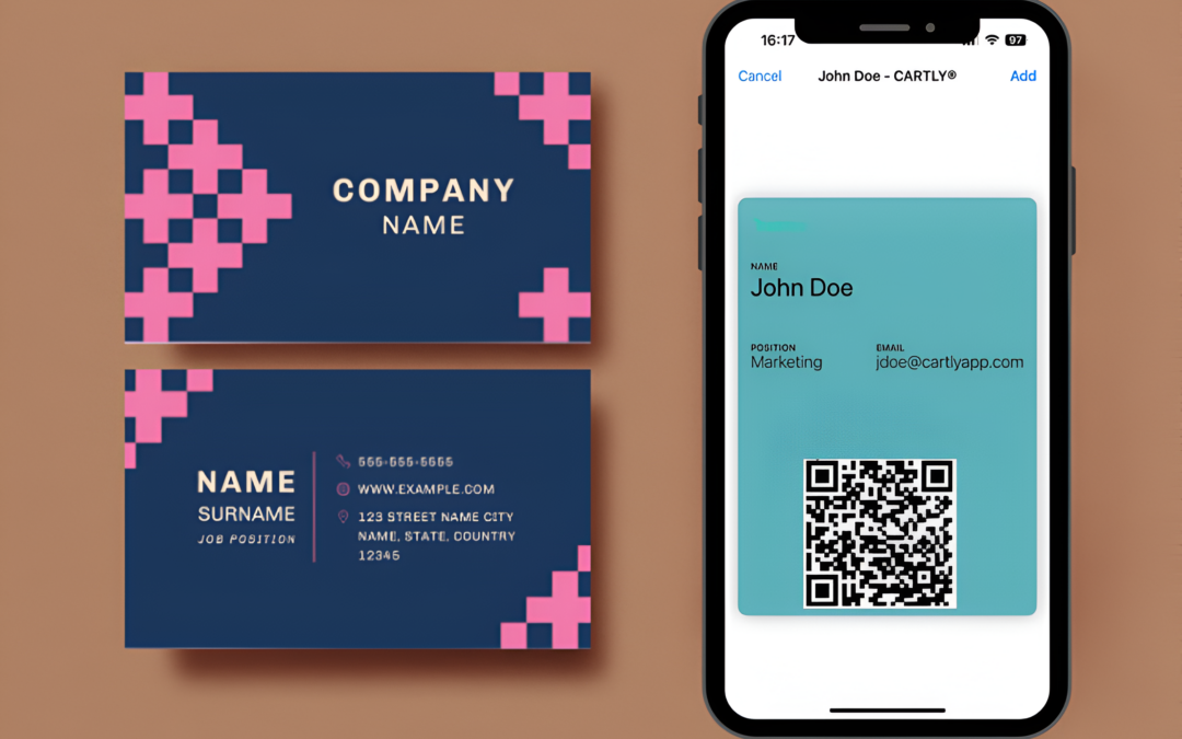 business card format